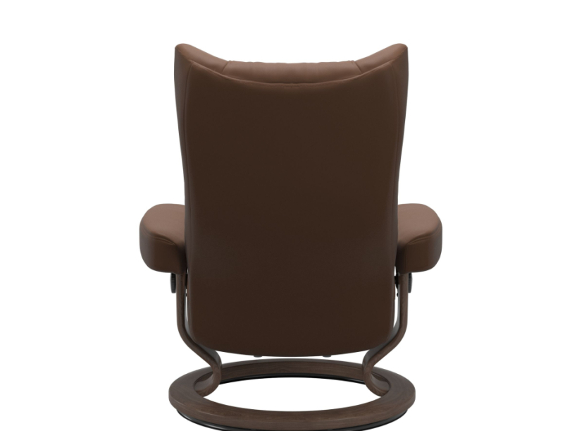 Кресло-реклайнер с пуфом  STRESSLESS WING (M) Classiс