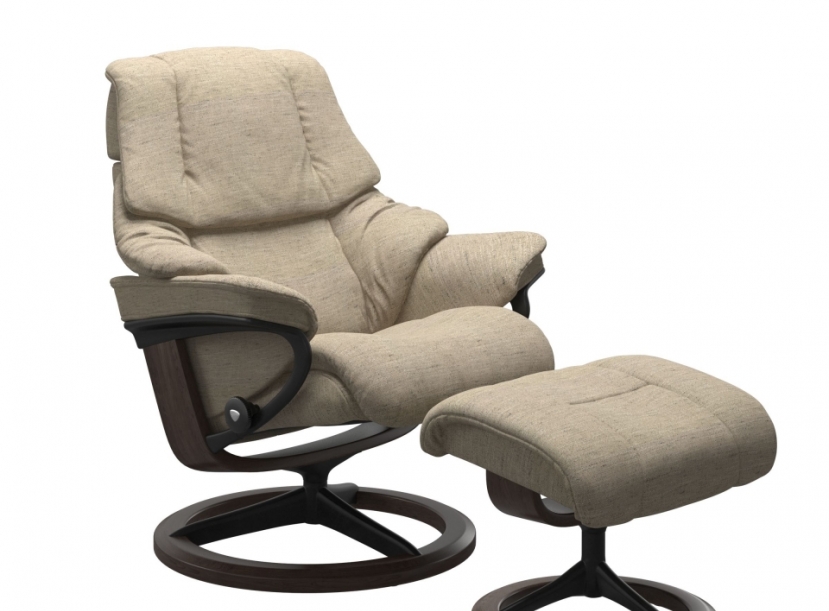 Кресло-реклайнер с пуфом STRESSLESS RENO(M)