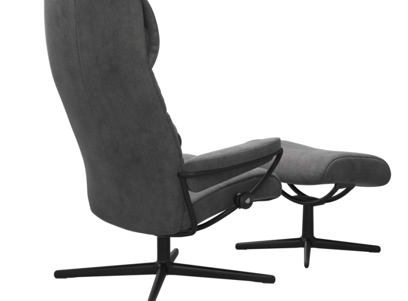 Кресло-реклайнер с пуфом Stressless® London High Back