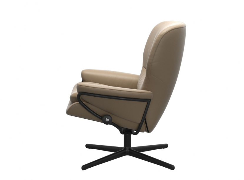 Кресло-реклайнер с пуфом STRESSLESS Rome Cross Low Back