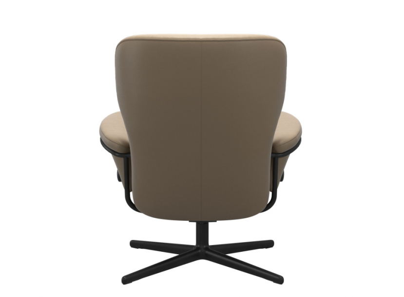 Кресло-реклайнер с пуфом STRESSLESS Rome Cross Low Back
