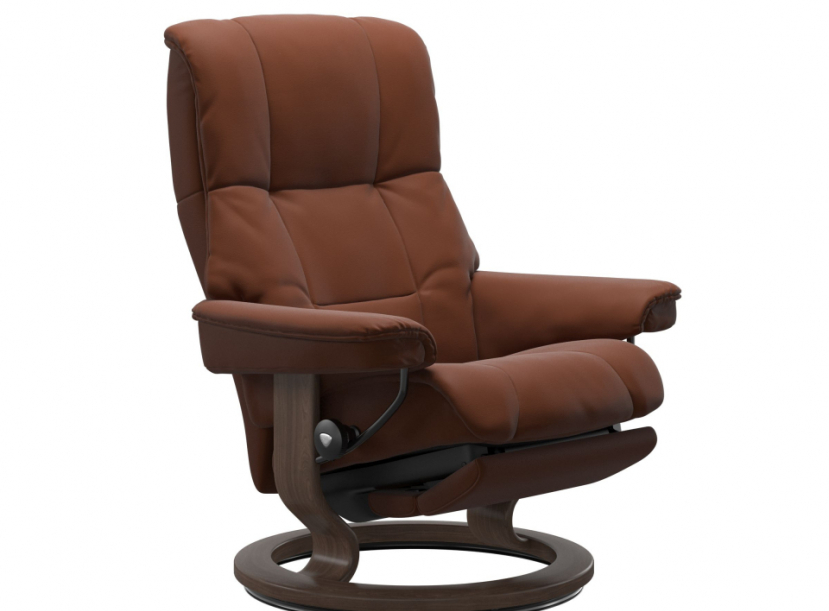 Кресло-реклайнер с пуфом  Stressless Mayfair  Power Leg/Back
