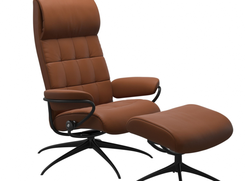 Кресло-реклайнер с пуфом  Stressless® London High Back