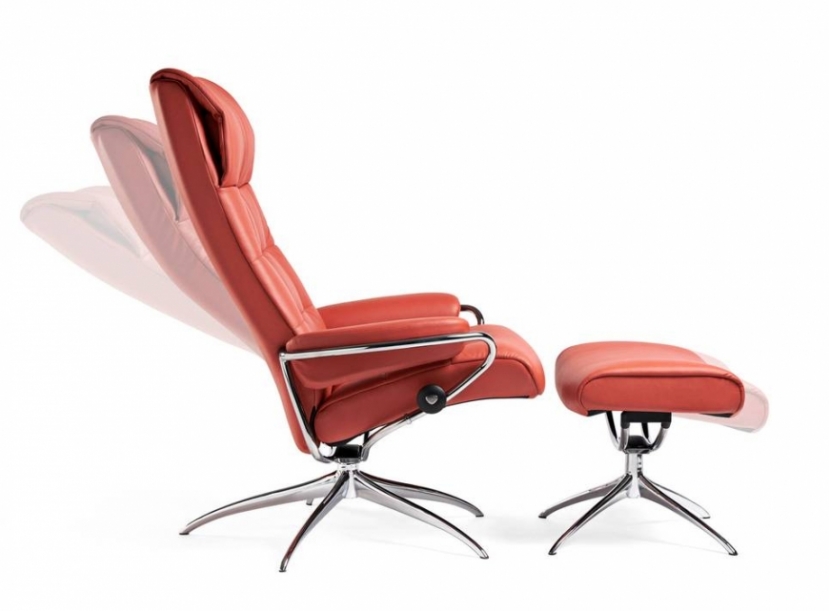 Кресло-реклайнер с пуфом  Stressless® London High Back
