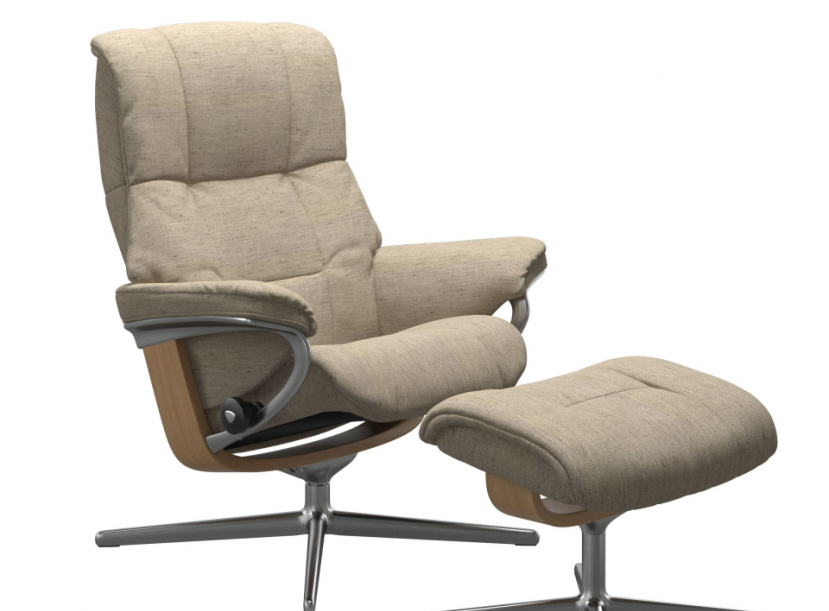 Кресло-реклайнер с пуфом Stressless Mayfair