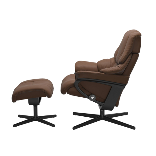 Кресло-реклайнер с пуфом STRESSLESS RENO(M)