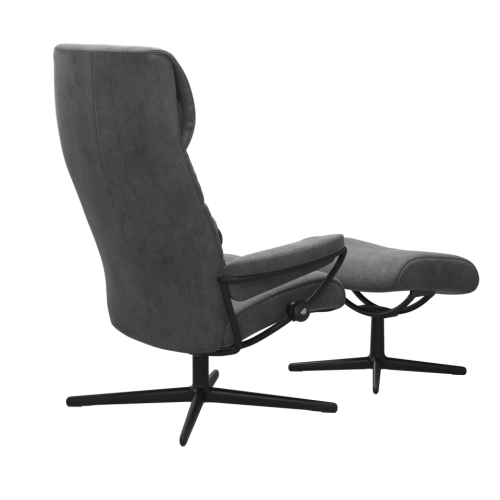 Кресло-реклайнер с пуфом Stressless® London High Back