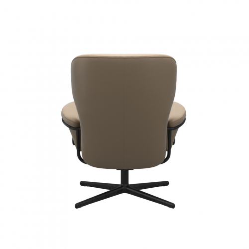 Кресло-реклайнер с пуфом STRESSLESS Rome Cross Low Back
