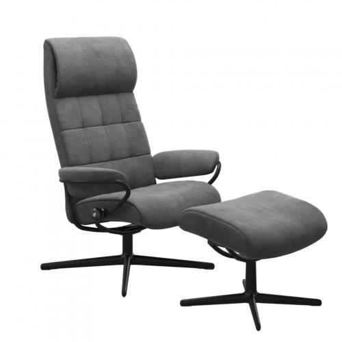 Кресло-реклайнер с пуфом Stressless® London High Back