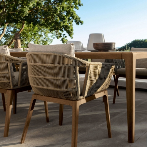 Кресло уличное TALENTI CRUISE TEAK DINING