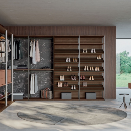 Гардеробная ORME Skeletro walk-in closet
