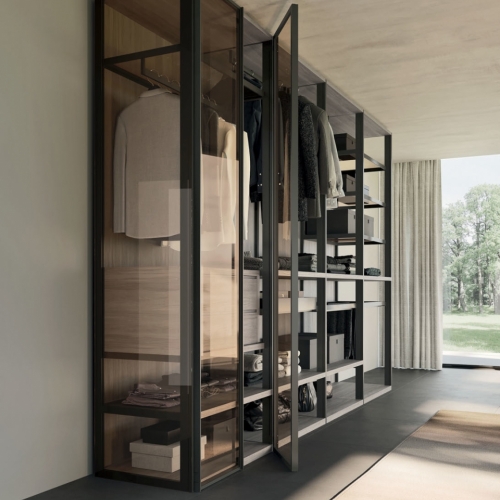 Гардеробная ORME Skeletro walk-in closet