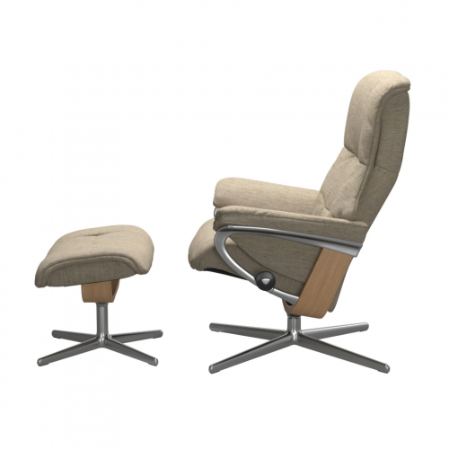 Кресло-реклайнер с пуфом Stressless Mayfair