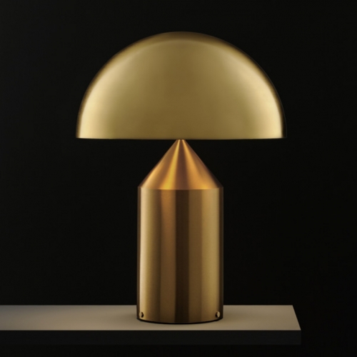 Настольная лампа OLUCE ATOLLO 239OR Gold 50 cm dimmer